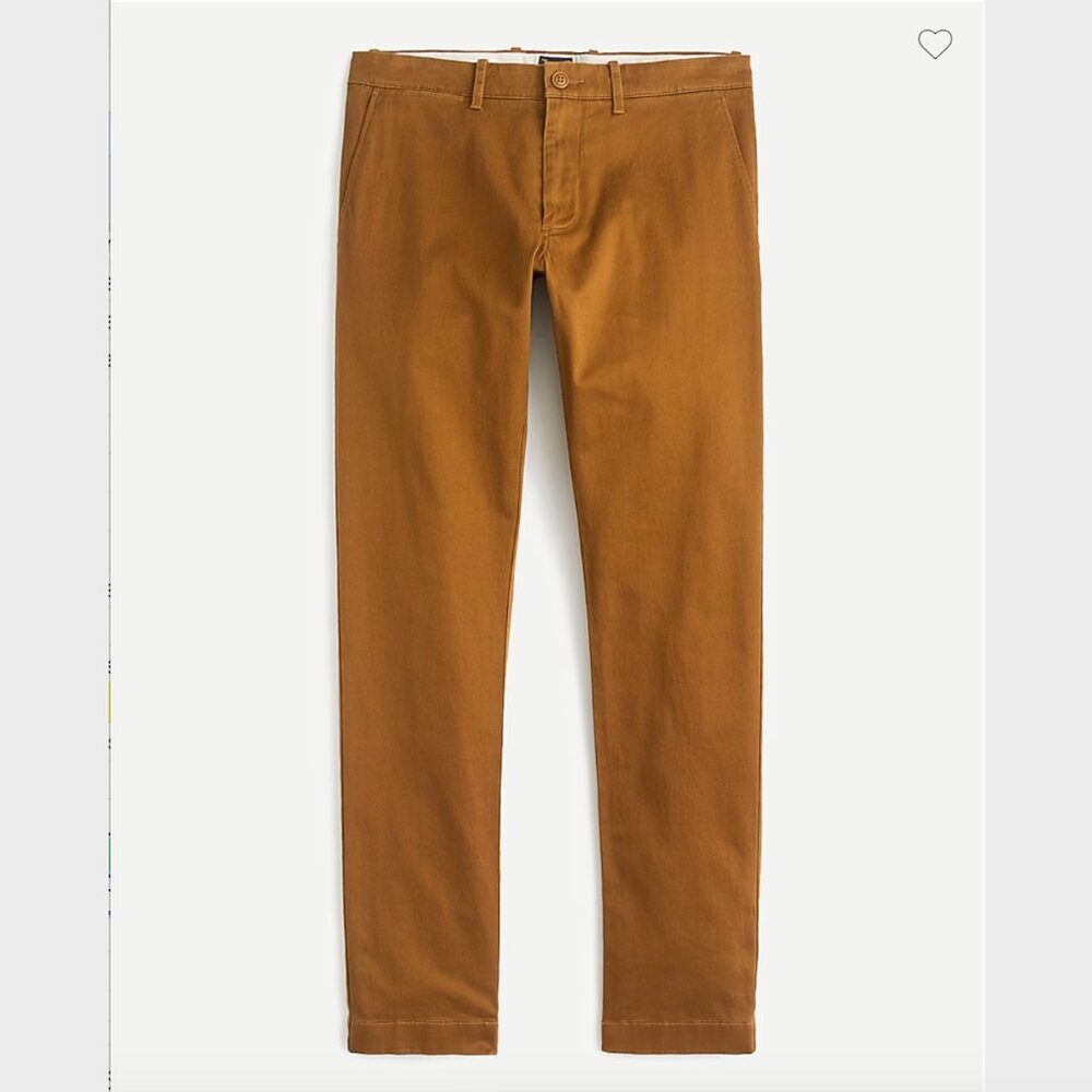 J. Crew Men's Chinos in Tan